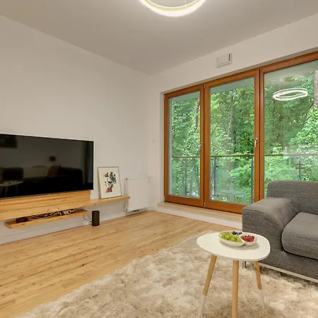 Aquarius Forest & With Free Parking By Downtown Sopot